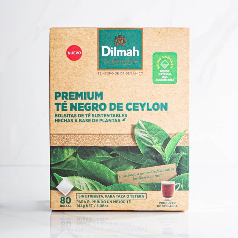 DILMAH - 80 bolsitas Te Dilmah Premium sustentable