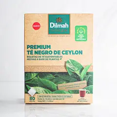 DILMAH - 80 bolsitas Te Premium sustentable