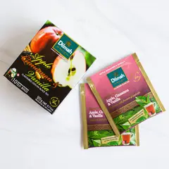 DILMAH - 10 Bolsitas Te Negro Manzana Canela Vainilla Dilmah.