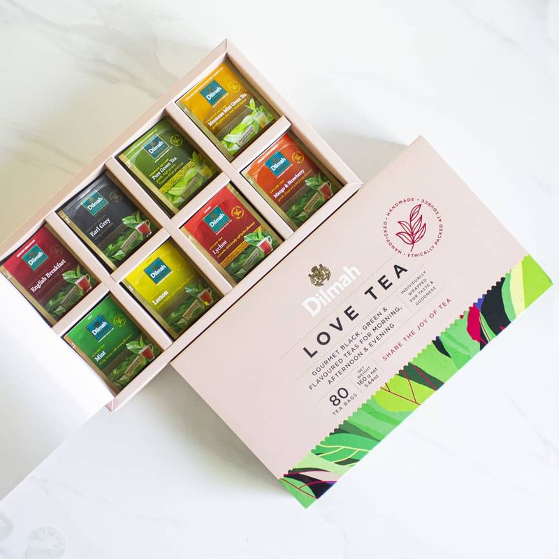 DILMAH - 80 Bolsitas Gift Loving Tea Dilmah.