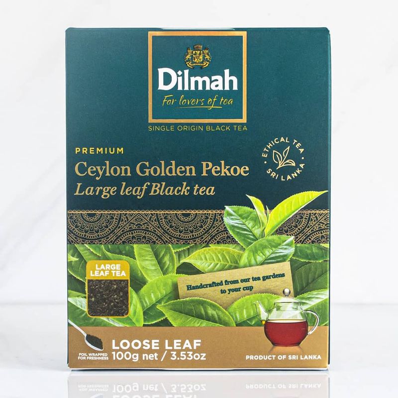 DILMAH - Te Negro en Hoja Ceylon Golden Pekoe 100 grs.