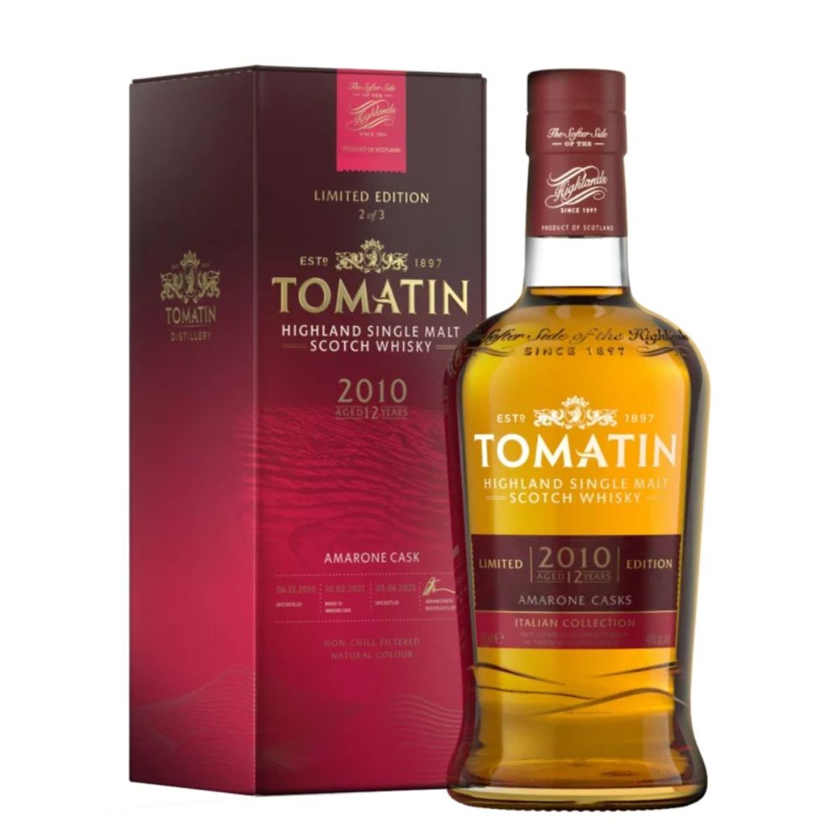 TOMATIN - Whisky Tomatin Italian Collection Amarone Edition