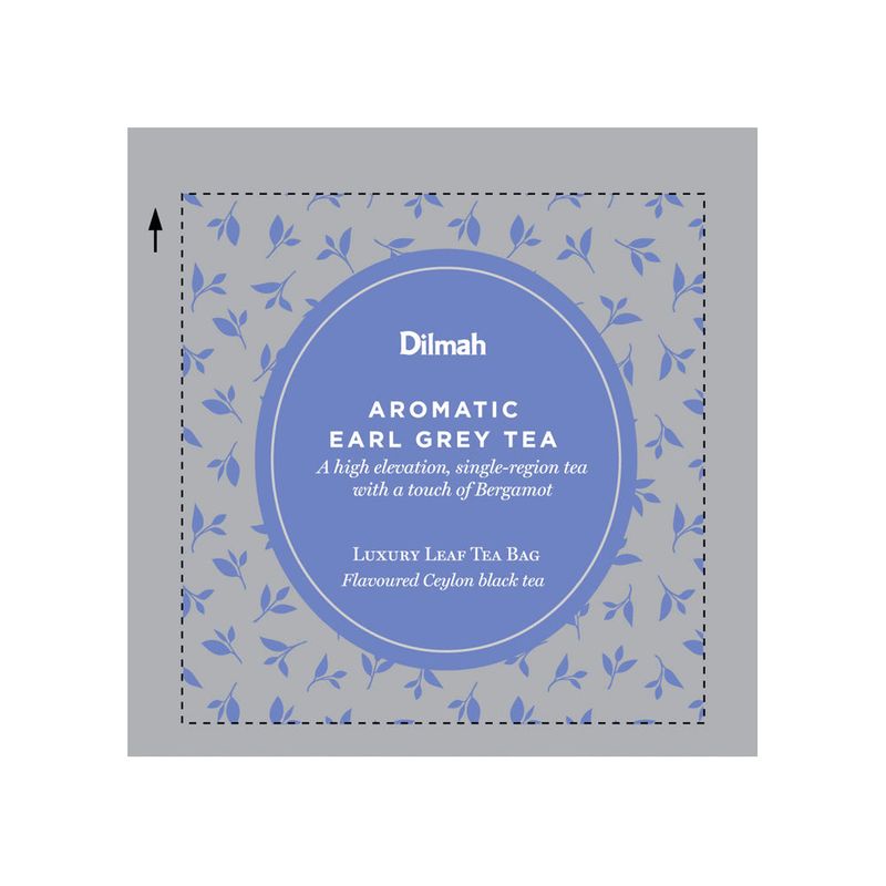DILMAH - 50 Bolsitas Te Negro Earl Grey Vivid Dilmah.