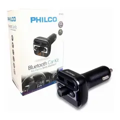 PHILCO - Transmisor Bluetooth Car Kit Bt-400