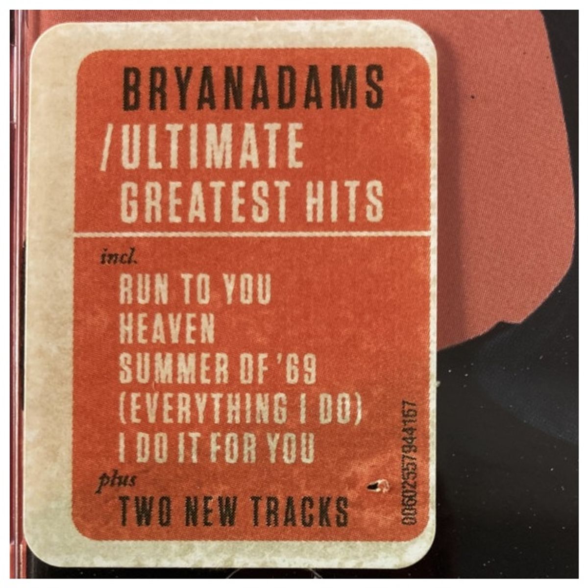 HITWAY MUSIC - BRYAN ADAMS - ULTIMATE - CD