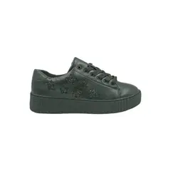 HERIEL - Zapatilla Negra Plataforma Mujer