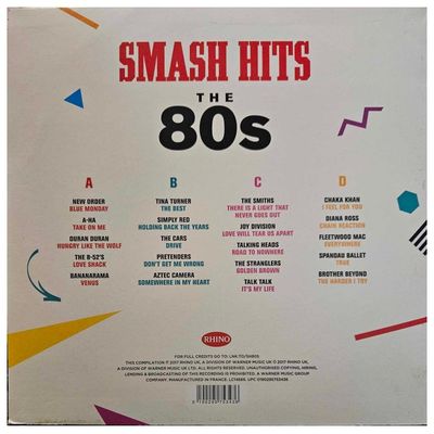 Imagen 2 del producto SMASH HITS THE 80S - VARIOUS ARTIST 2LP - VINILO