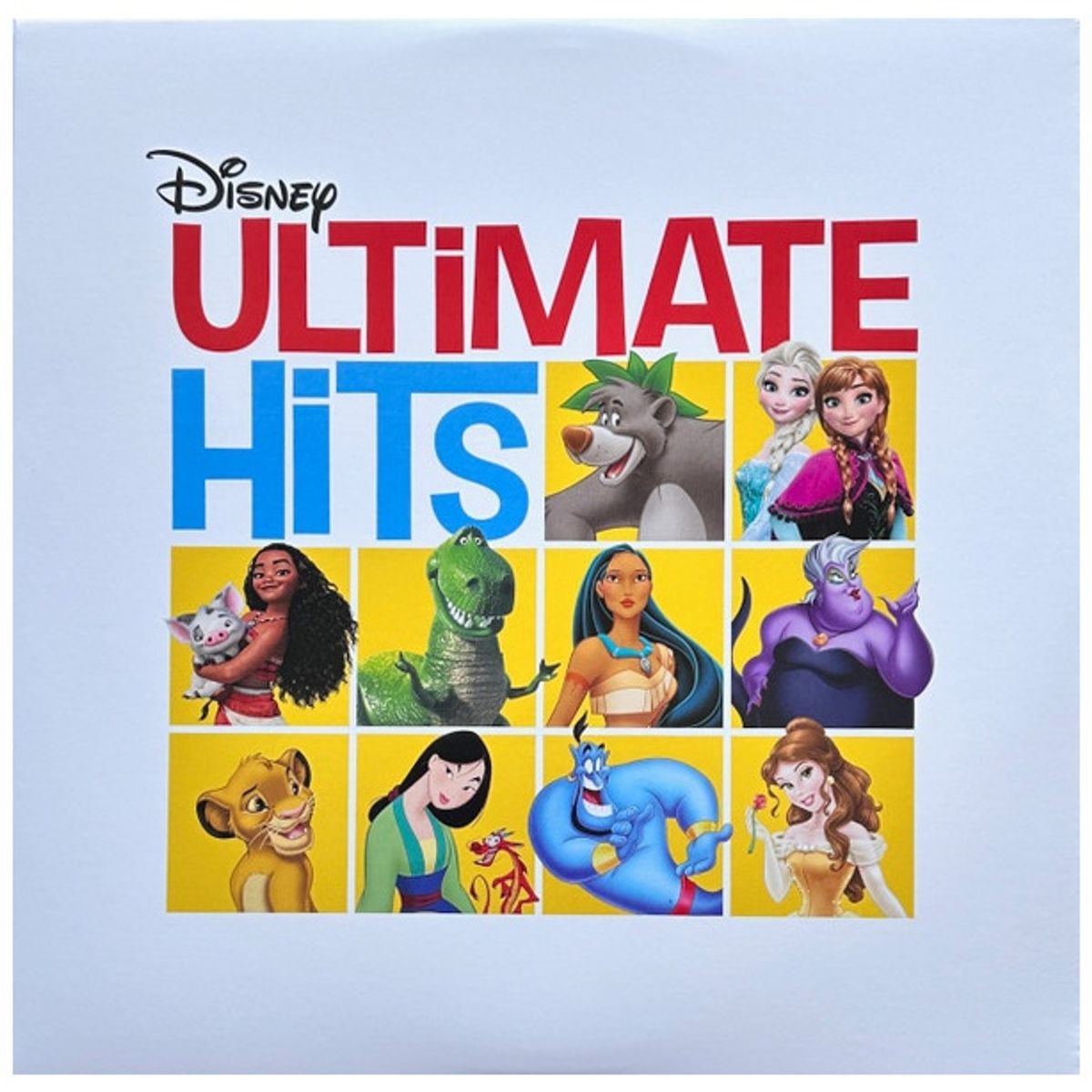HITWAY MUSIC - DISNEY ULTIMATE HITS - VARIOUS ARTISTS TRANSLUCENT YELLOW VINYL - VINILO