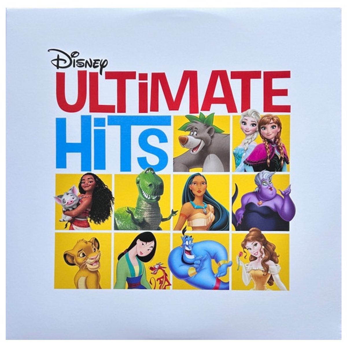 HITWAY MUSIC - DISNEY ULTIMATE HITS - VARIOUS ARTISTS TRANSLUCENT YELLOW VINYL - VINILO