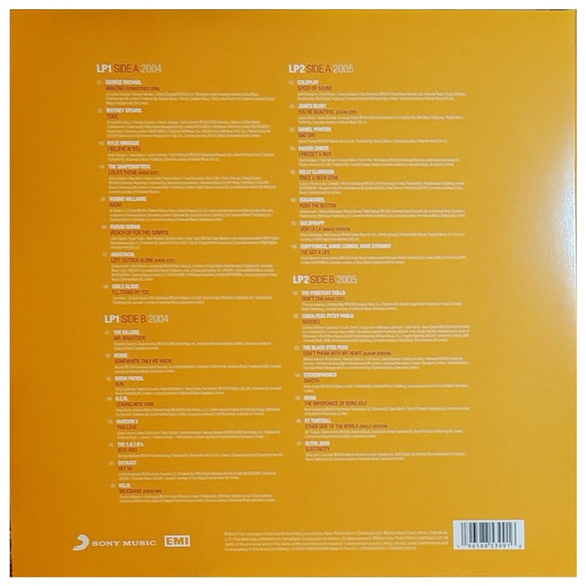 HITWAY MUSIC - NOW THATS WHAT I CALL MUSIC - NOW MILLENNIUM 2004-2005 2LP - VARIOUS ARTISTS - VINILO