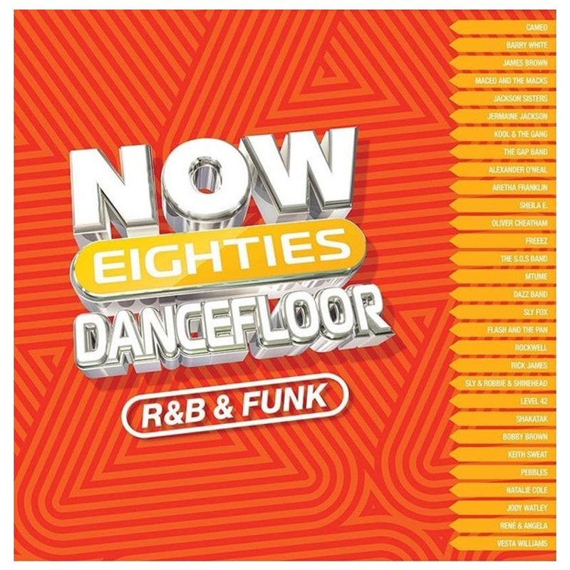 HITWAY MUSIC - NOW THATS WHAT I CALL MUSIC - NOW 80S DANCEFLOOR - R&B AND FUNK 2LP REDWHITE VINYL - VINILO
