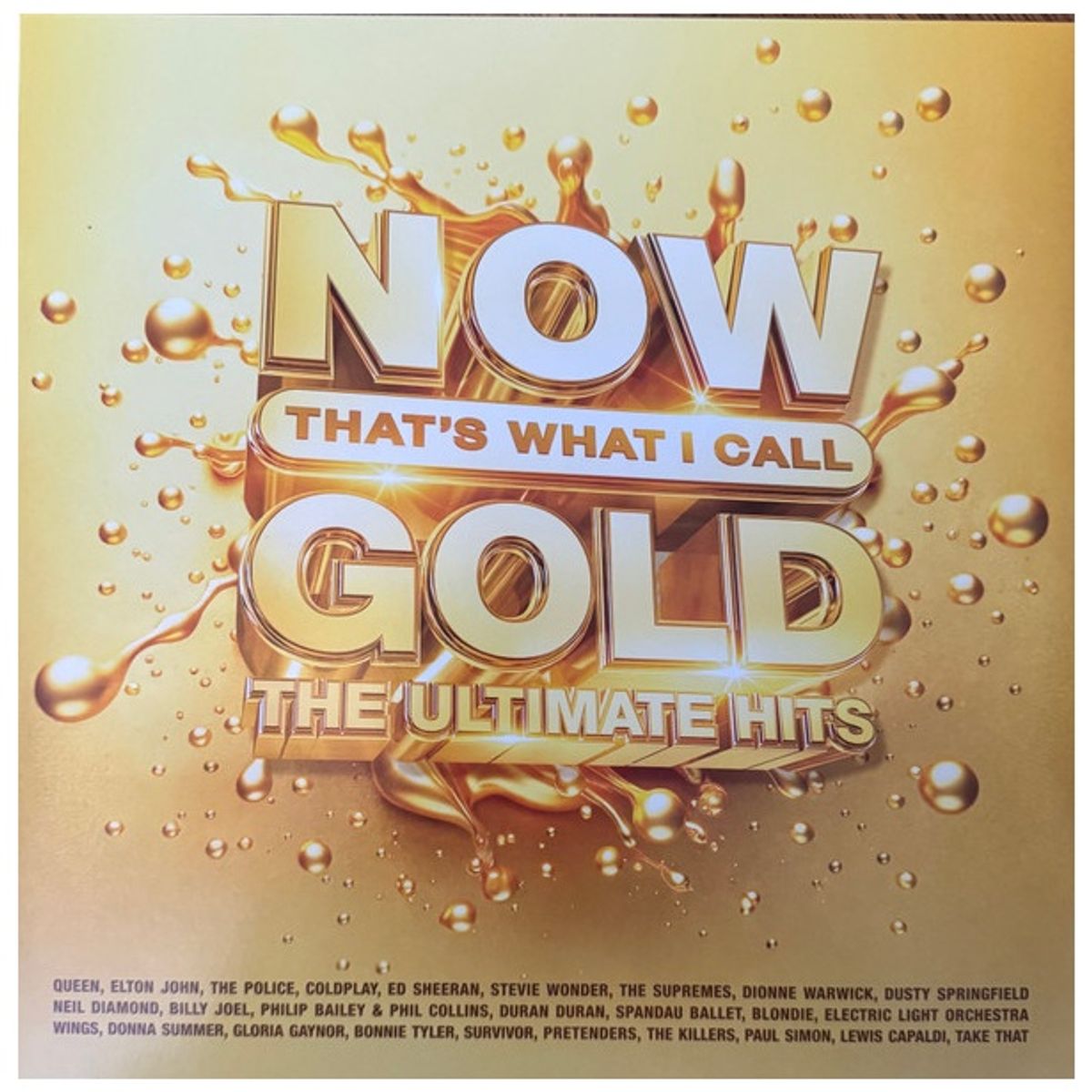 HITWAY MUSIC - NOW THATS WHAT I CALL MUSIC - POP GOLD - VARIOUS ARTISTS - POP GOLD 3LP COLOURED VINYL - VINILO
