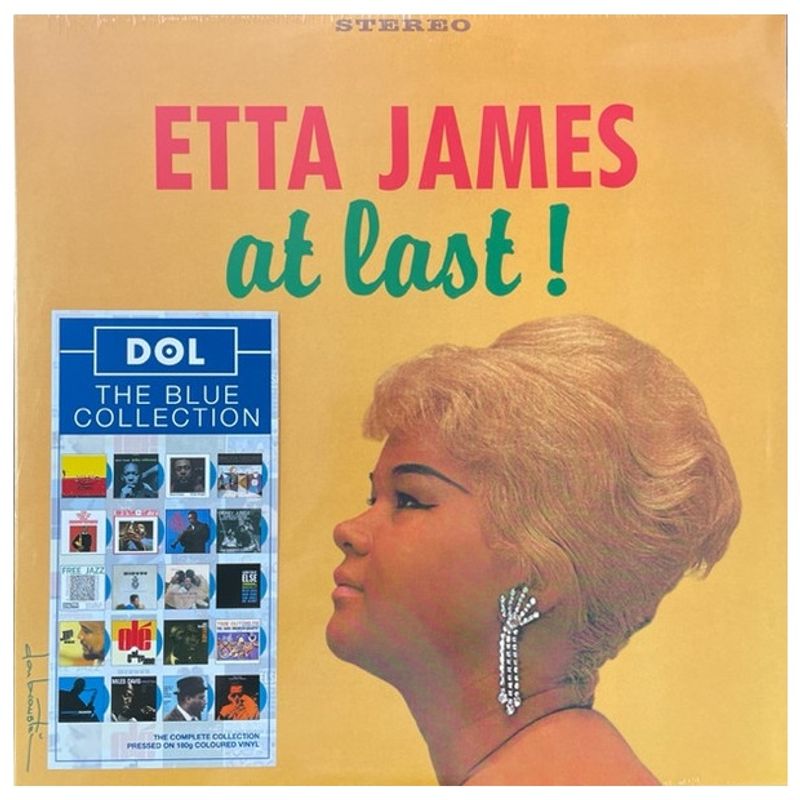 HITWAY MUSIC - ETTA JAMES - AT LAST ORANGE VINYL - VINILO