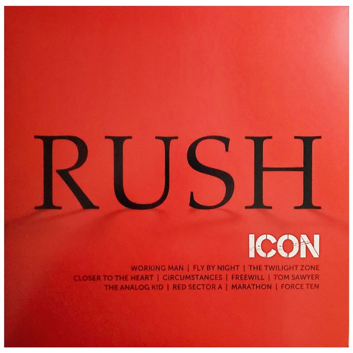 HITWAY MUSIC - RUSH - ICON GREATEST HITS CLEAR VINYL - VINILO