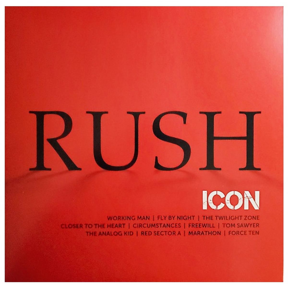 HITWAY MUSIC - RUSH - ICON GREATEST HITS CLEAR VINYL - VINILO