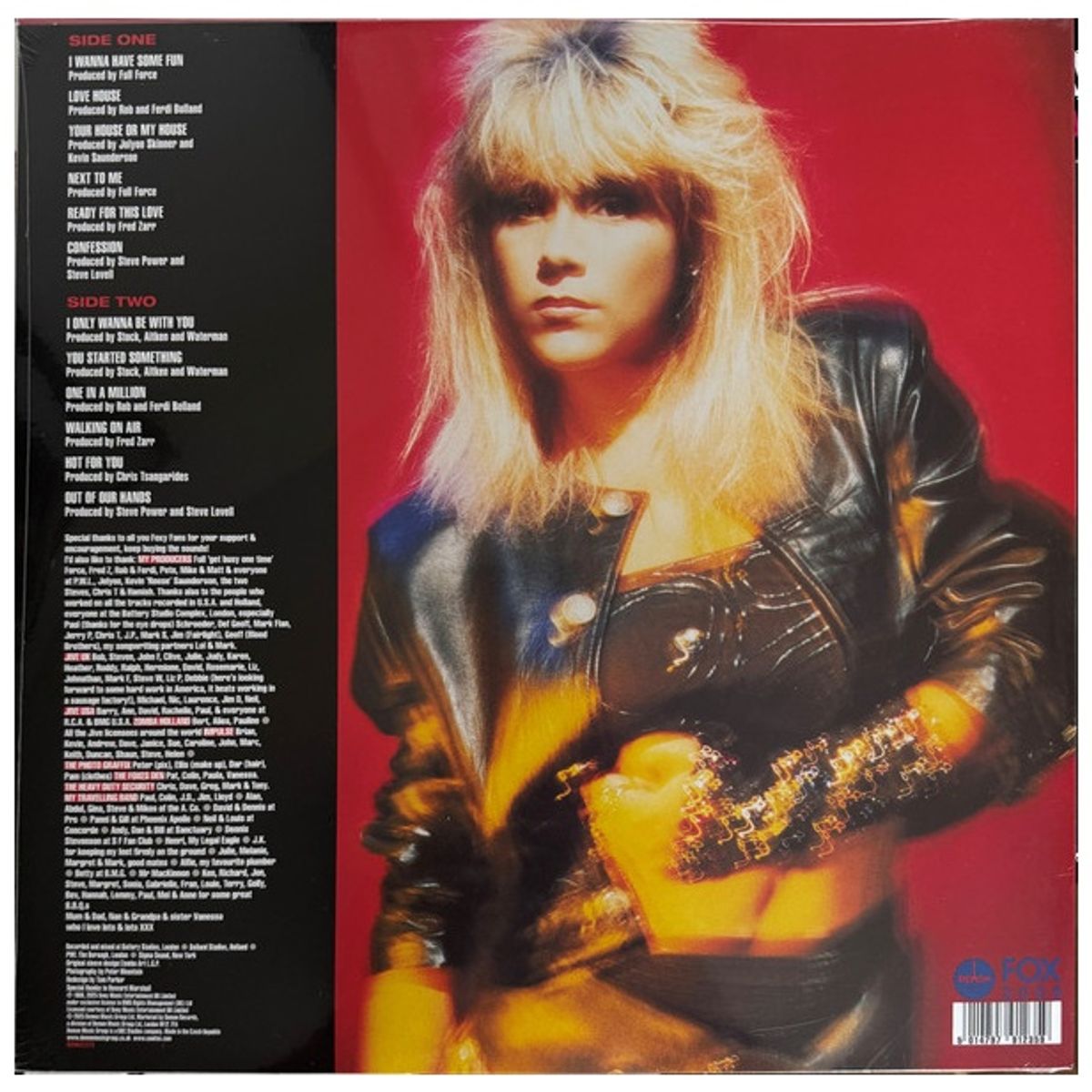 HITWAY MUSIC - SAMANTHA FOX - I WANNA HAVE SOME FUN REDBLACKYELLOW VINYL - VINILO