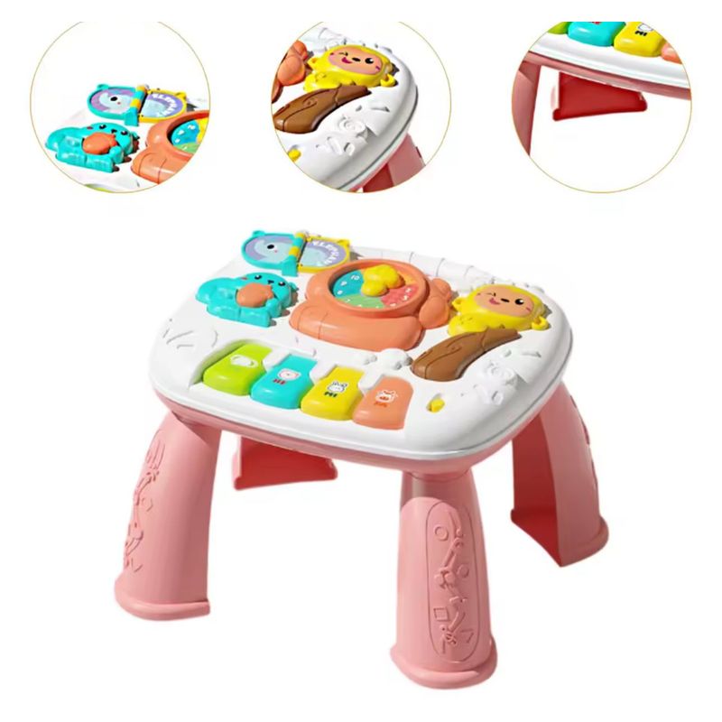 GENERICO - Mesa De Aprendizaje Musical Juguete Bebe 12 - 24 Meses