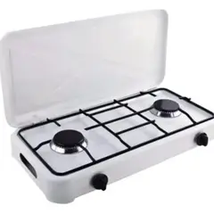 GENERICO - Cocinilla A Gas 2 Quemadores Con Tapa