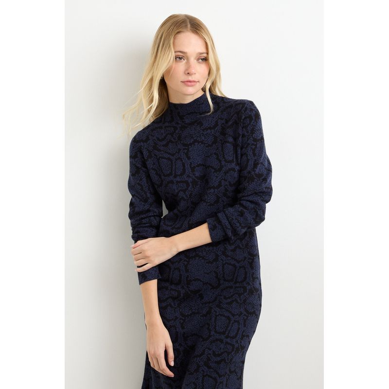 ASH - Vestido Largo Morado Mujer Ash