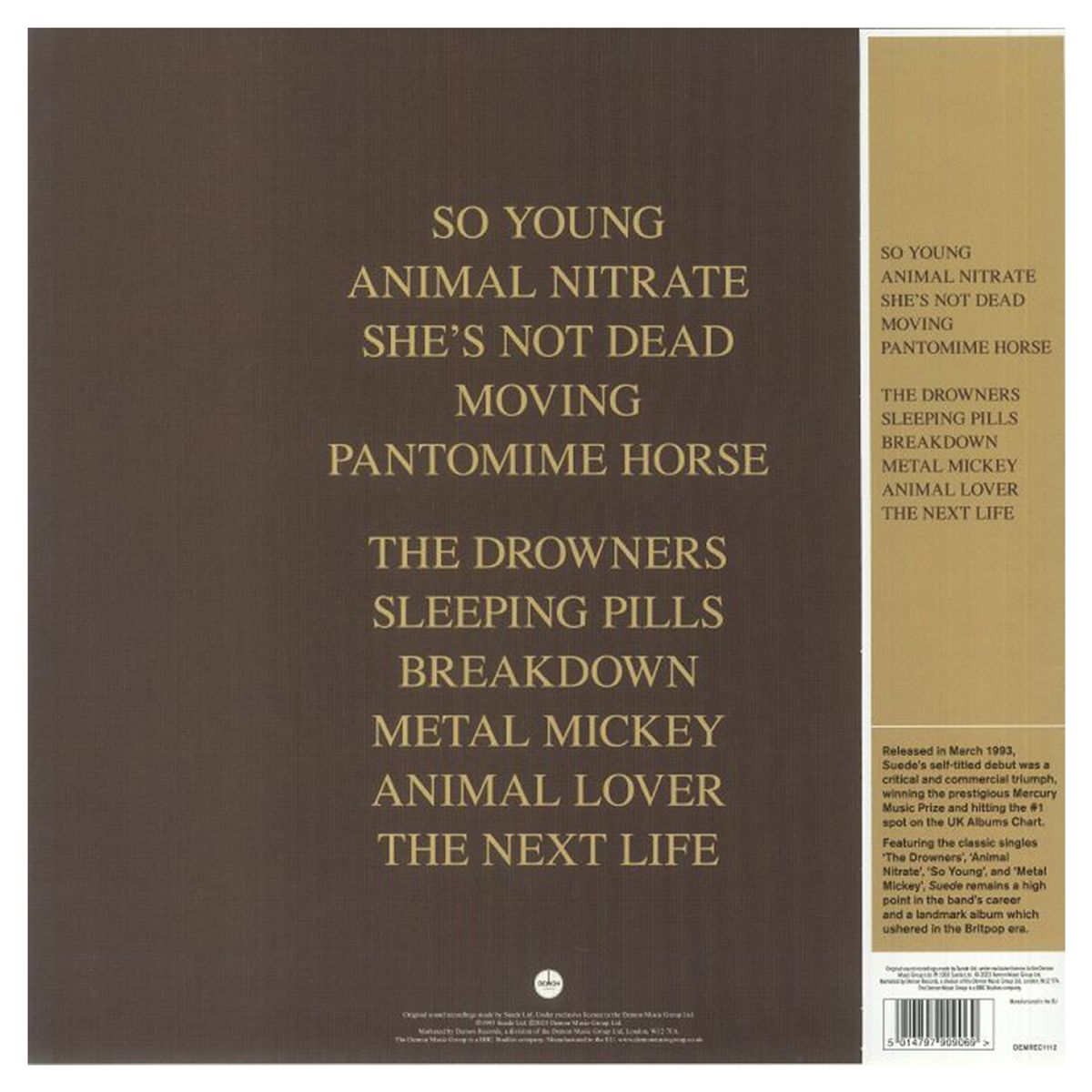 GENERICO - Suede - Suede 30th Anniversary Edition - Vinilo 180 grs