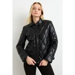 ASH - Parka Negro Mujer