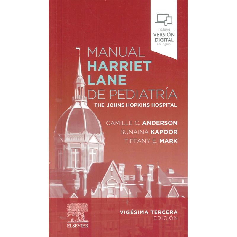 EDITORIAL MEDITERRANEO - Libro Manual De Pediatria 23Ed Johns Hopkins