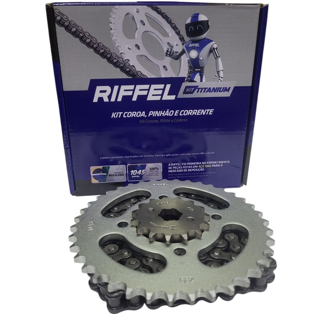 GENERICO - Kit de Transmisión Moto Euromot HJ 125-7 RIFFEL