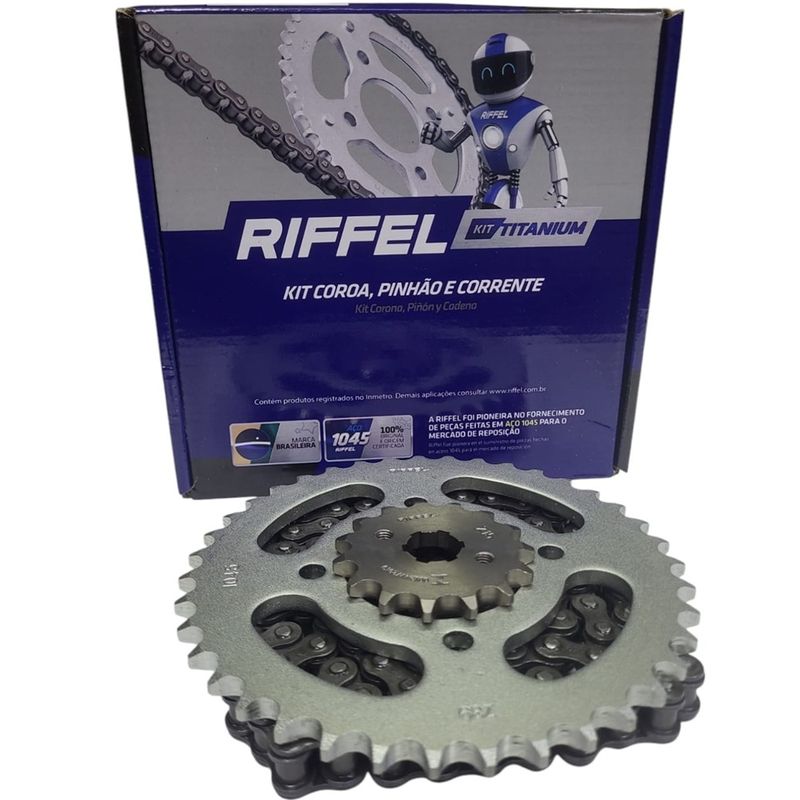 GENERICO - Kit de Transmisión Moto Euromot HJ 125-7 RIFFEL