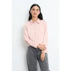 IO - Blusa Manga Larga Rosado Mujer