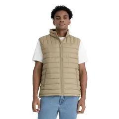 DOCKERS - Parka Sin Mangas Packable Regular Fit Khaki