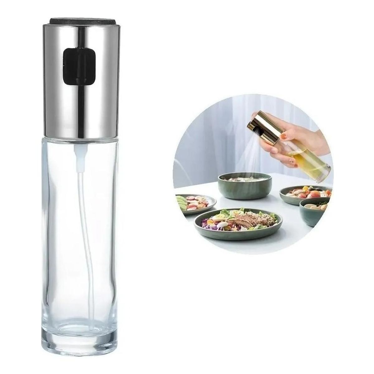 GENERICO - Rociador de Aceite Spray Multifuncional para Cocina