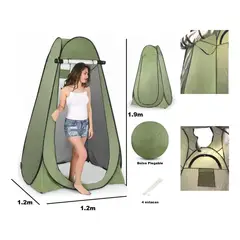 GENERICO - Carpa Baño Vestidor Impermeable para Camping 1 Persona.