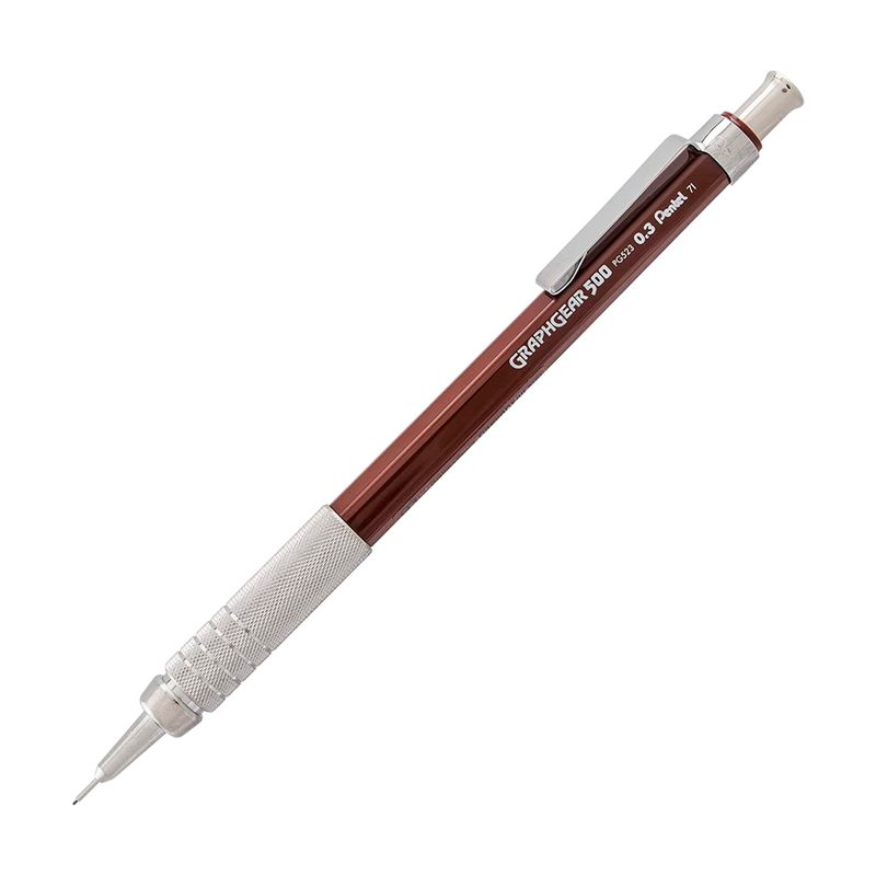 PENTEL - Portaminas Graphgear 500 Medida 0.3 - Pentel