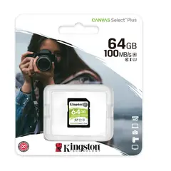 KINGSTON - Memoria Flash 64 GB - Canvas Select Plus - Class 10