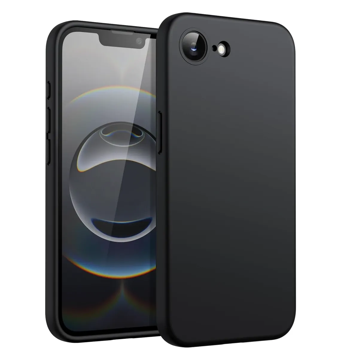 GENERICO - Carcasa Antigolpes Compatible Con iPhone 16e Negro
