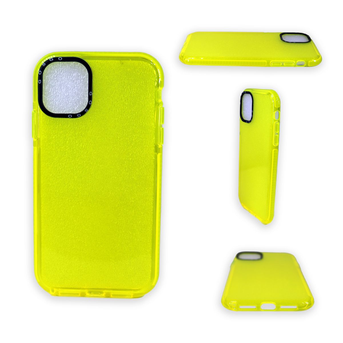 JOIGO - Carcasa Para iPhone 12 12 Pro Fluor Verde
