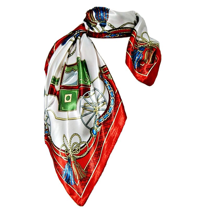 VIVAFELICIA - Pañuelo Seda Calesa Verde