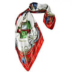 VIVAFELICIA - Pañuelo Seda Calesa Verde