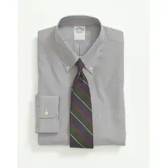 BROOKS BROTHERS - Camisa Hombre Ds Ni Sppt Pbd Reg - Candy Stp Azul