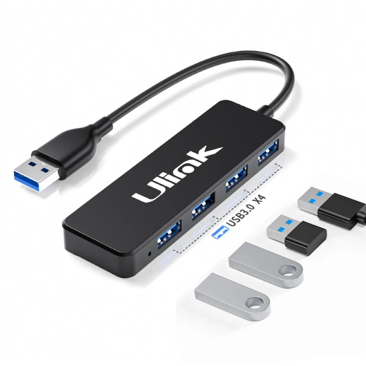 ULINK - Mini HUB USB 3.0 - 4 puertos Ulink / UL-HUB300