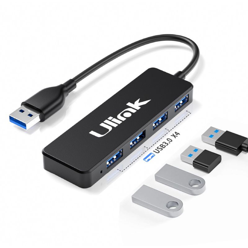 ULINK - Mini HUB USB 3.0 - 4 puertos Ulink / UL-HUB300