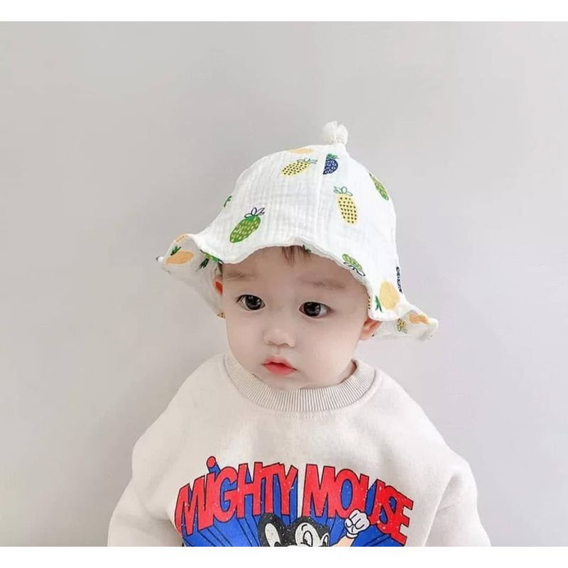 GENERICO - Gorro verano para bebe 6 meses a 24 meses.