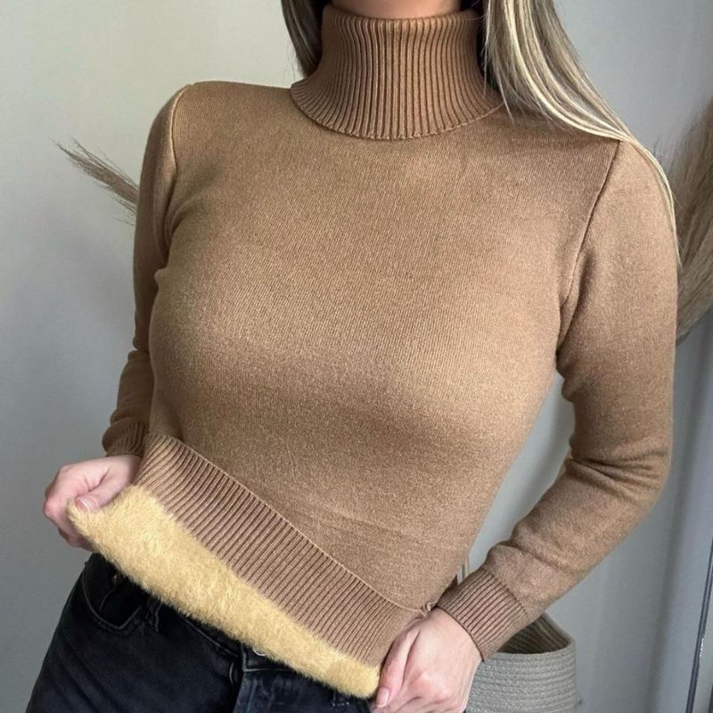 ARRAKASTA - Sweater forrado con chiporro