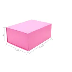 GENERICO - Caja de Regalo Rosa Pegable
