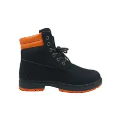 HERIEL - Botín Negro Naranja Mujer
