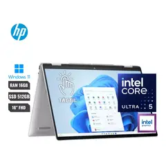 HP - Notebook Envy X360 16" TOUCH 2-in-1 INTEL Ultra 5 12 CORES Ssd 512gb 16gb Ddr5