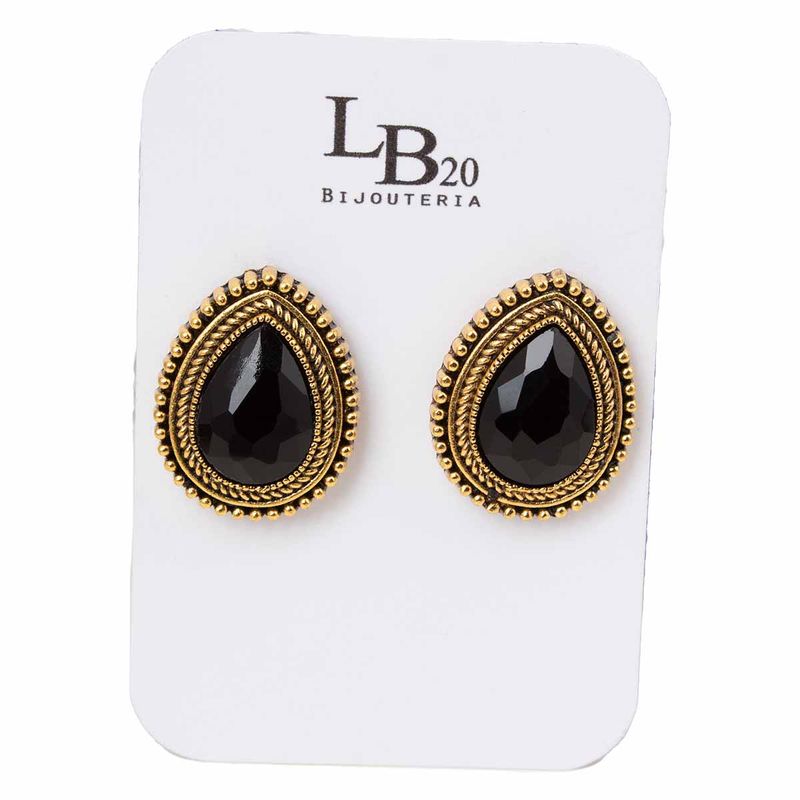 BIJOUTERIA LB20 SPA - Aros Clip Diseño 46 - Dorado