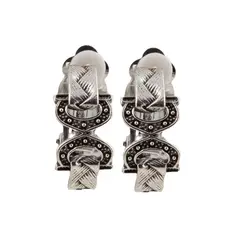 BIJOUTERIA LB20 SPA - Aros clip Diseño 30 - Plateado