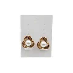 BIJOUTERIA LB20 SPA - Aros Clip Diseño 63 - Dorado