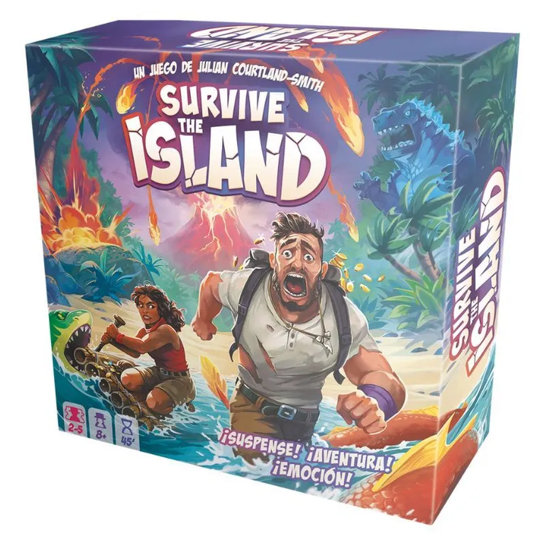 Survive the island juego de mesa